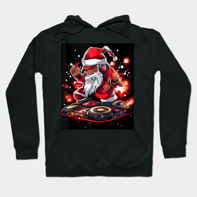 Holiday Hip Hop Showdown/ Embrace the Joy of Christmas Hoodie by Origami Fashion